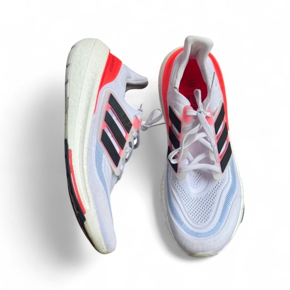 Adidas UltraBoost Light White Solar Red; US Men\'s Size 10.5 main image 3